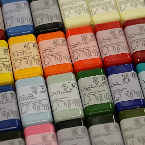 R&F Handmade Paints - Professional Encaustic Paint - Earth Tones, Set of 6 40ml - Image 5