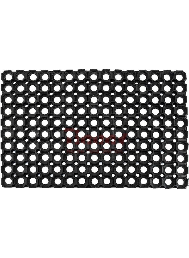 Timmy Heavy Duty Rubber Mat – Black | Anti-Slip Floor Mat | Durable & Weather-Resistant | Indoor/Outdoor Use - Image 1