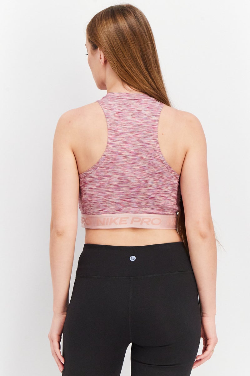 Nike توب تدريب قصير بدون أكمام للنساء بتصميم نحيف، مجموعة بورغندي - Image 3