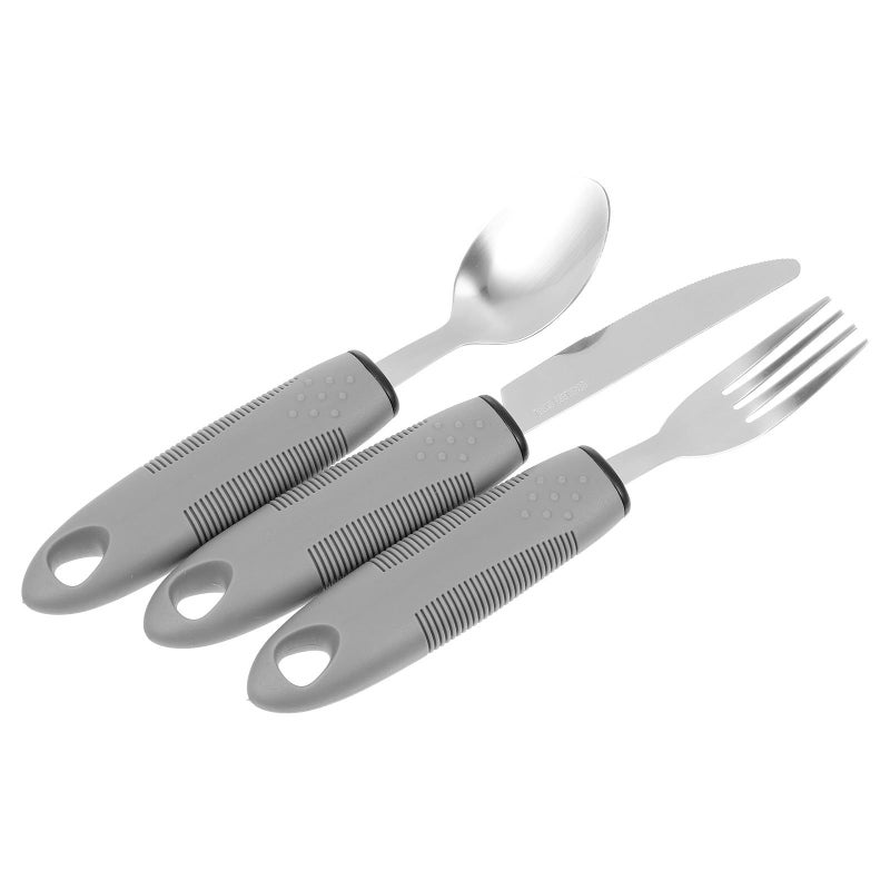 Lightweight Adaptive Utensils For Arthritis Seniors With Non Slip TPR Handles - Image 2