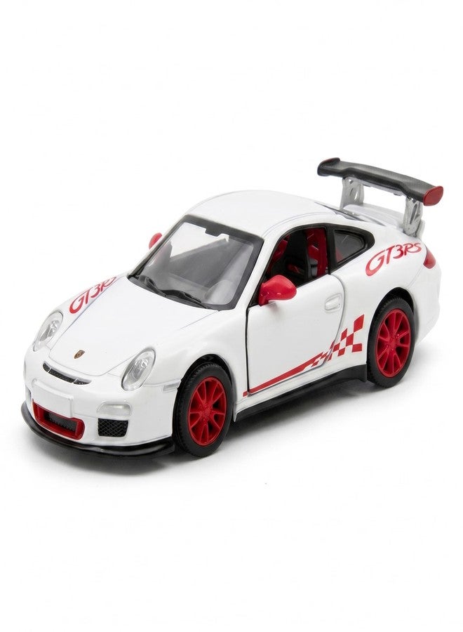 Wizplex Kinsmart Porsche 911 GT3 RS 1:36 Scale Officially Licensed Die-Cast Metal Car Model — Pull-Back Action Openable Doors Race Car Collectible Toy for Kids - Image 1