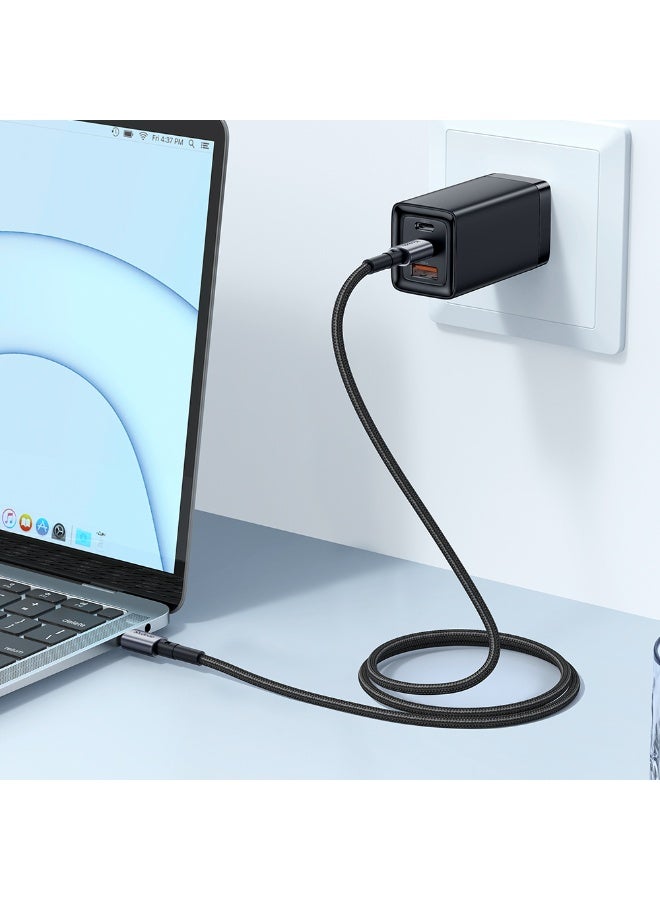 Mcdodo CA-3131 USB-C to USB-C Cable 65W Fast Charging Data Cable 1.5m Black Type-C Charging & Sync Cable - Image 4
