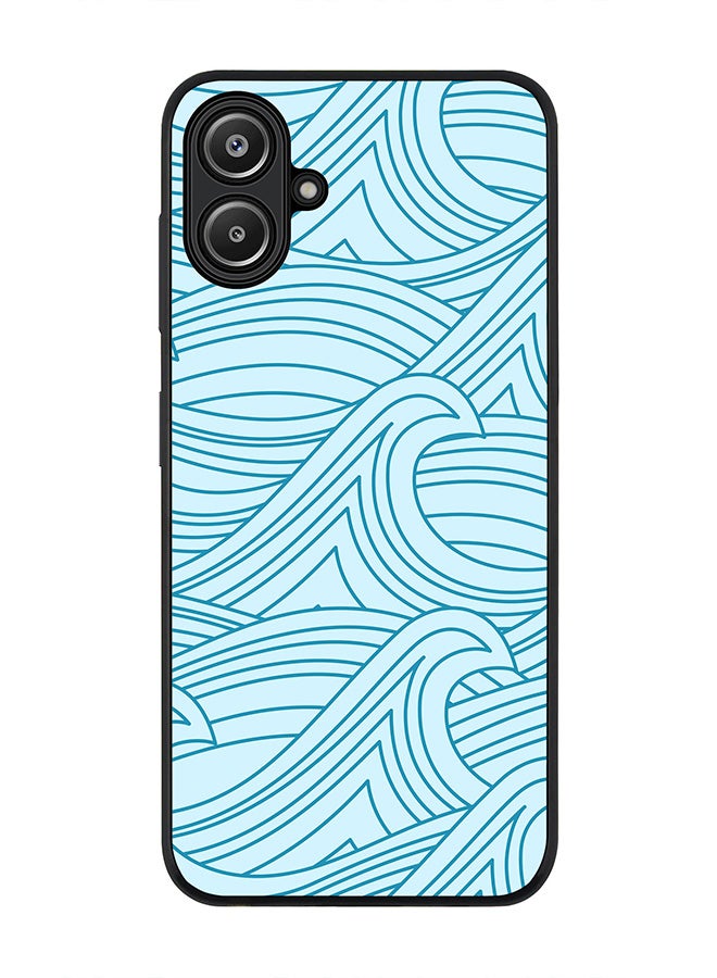Stylizedd For Samsung Galaxy A06 Case,Slim fit Camera Protection, Shockproof Thin Phone cover - Rough Seas - Image 1