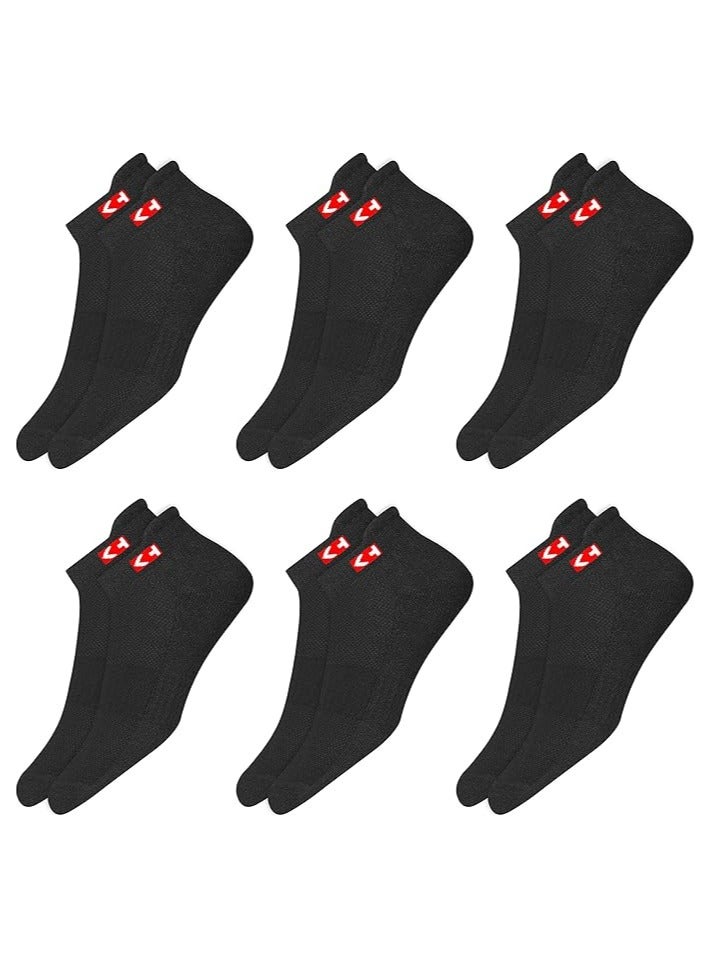 كوبنهاجن جوارب KOPNHAGN Vintage Stripes للرجال من القطن الفاخر، عبوة من 6 قطع (مقاس قدم المملكة المتحدة: 7-11، أسود) - Image 1