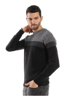 Caesar Wool Mens Pullover With Multi Design  - Image 2