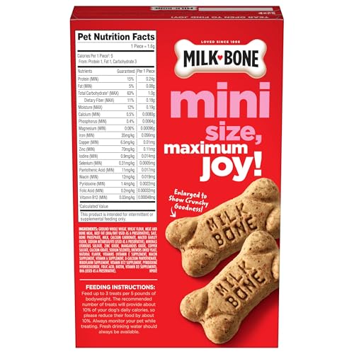Milk-Bone Mini's Original Dog Biscuits - 15-Ounce (6 Count) - Image 3