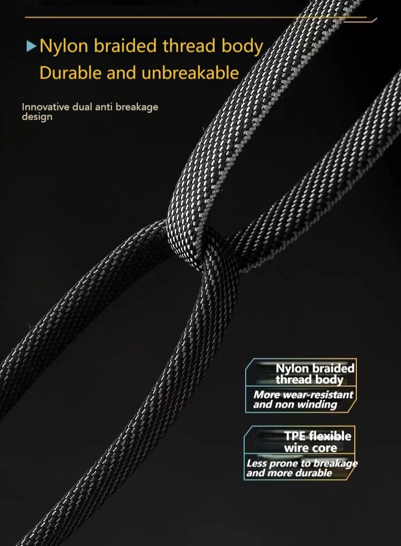 Mech-Style 4-in-1 Fast Charging Cable (65W Fast Charge/Tinned Copper Core/Triple-Device Simultaneous Charging) - Image 4