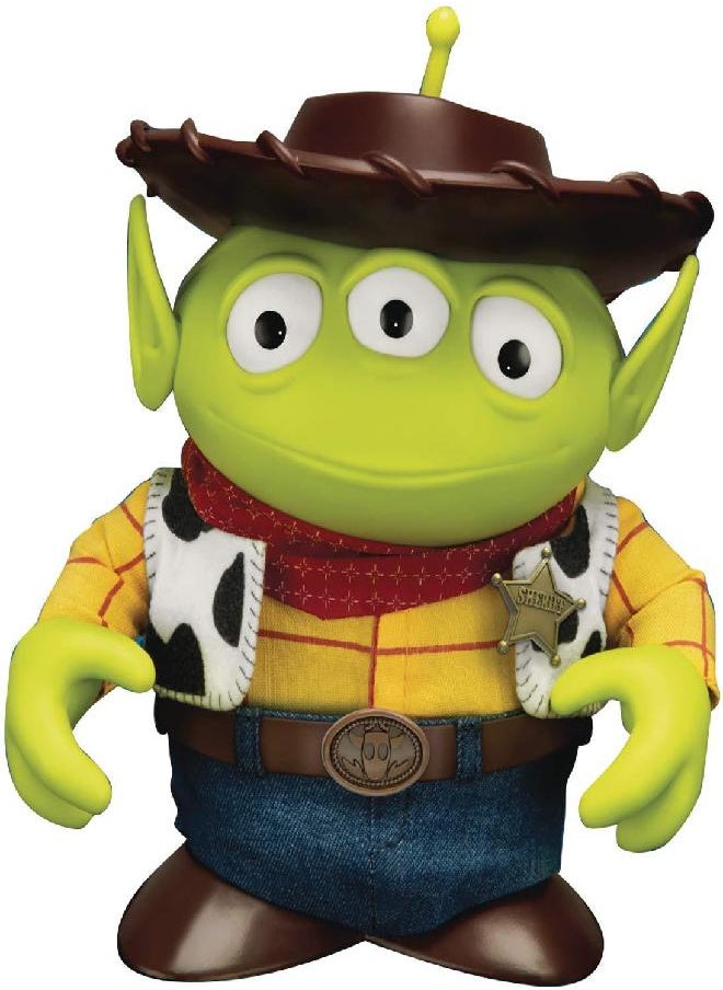 BEAST KINGDOM - Beast Kingdom Toy Story: Alien Remix Woody DAH-025 Dynamic 8ction Heroes Action Figure, Multicolor - Image 1