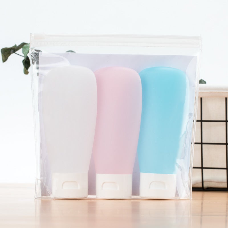 Travel Portable Skin Care Products Suit Shampoo Skin Care Body Wash Bottle Cosmetic Lotion Squeeze Bottle - Image 2