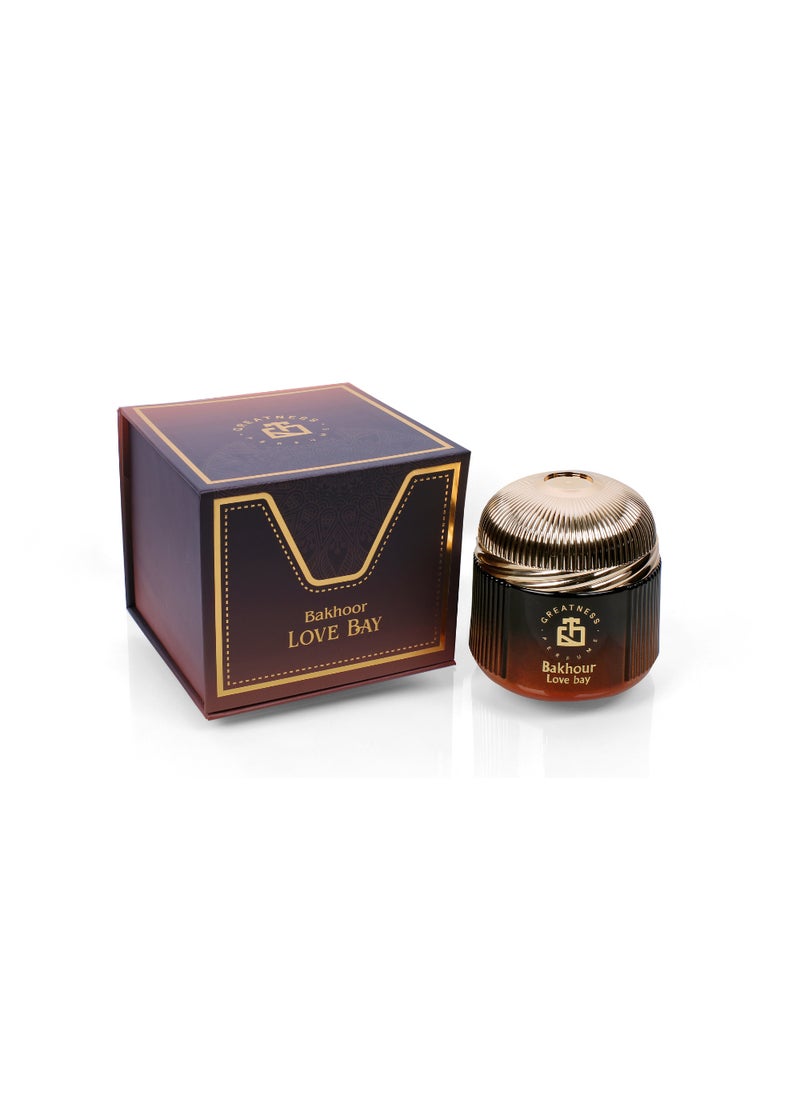 Greatness perfume Love Bay 100% Pure Oriental Bakhoor, Authentic Arabic Incense, Home Fragrances, Use With Burner Or Charcoal, Relax feeling, Refreshing Aroma, Use at Every Place - Image 1