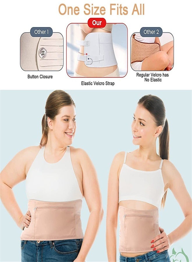 Generic Reusable and Leak-proof Castor Oil Pack, Soft and Flexible, Essential Oil Assisted Waist Belt for Oil Therapy  - Image 4