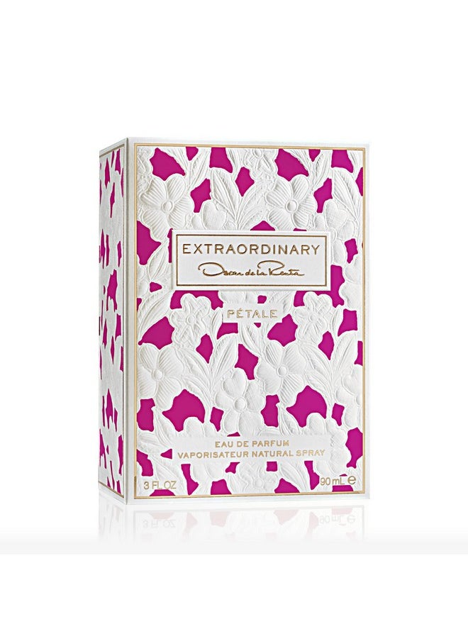 Oscar de la Renta Extraordinary Petale Eau De Parfum Perfume Spray For Women 3.0 Fl. Oz.  - Image 3