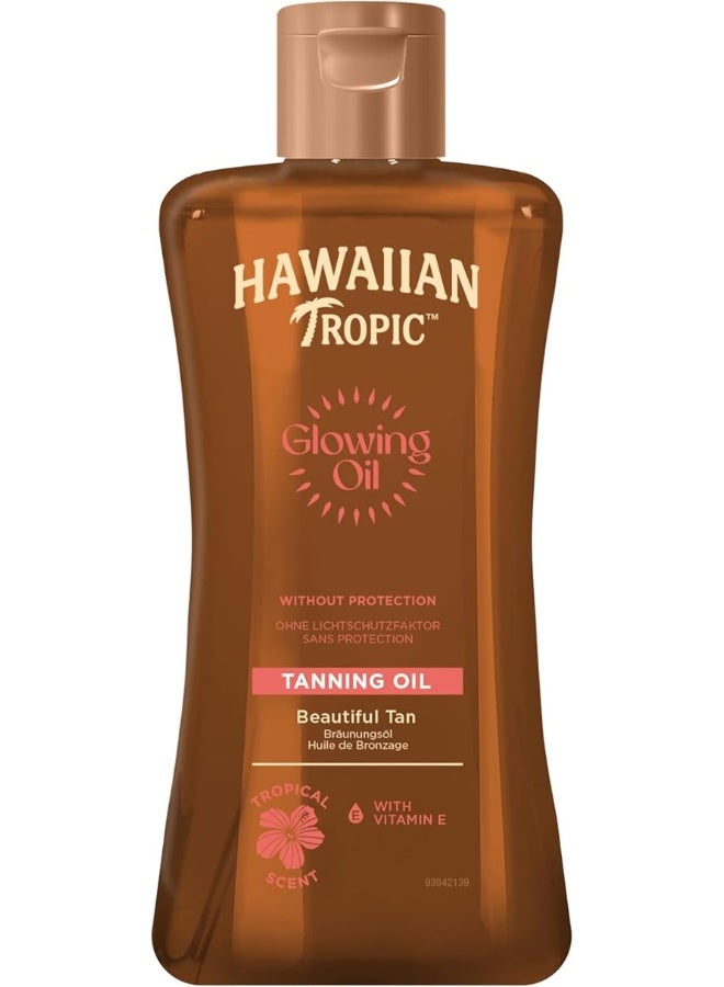 Hawaiian Tropic زيت تانين متألق SPF0 200 مل - Image 1
