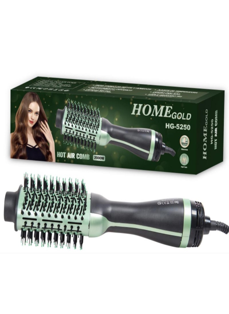 Home Gold Home Gold 2000W 3 in 1 Hair Dryer Brush (1 Year Warranty) 
