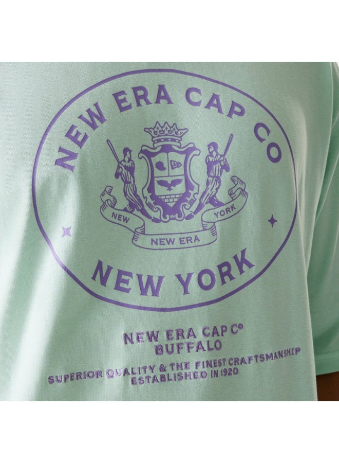 NEW ERA تي شيرت NE CREST GRPHC OS NEWERA PMG - Image 1