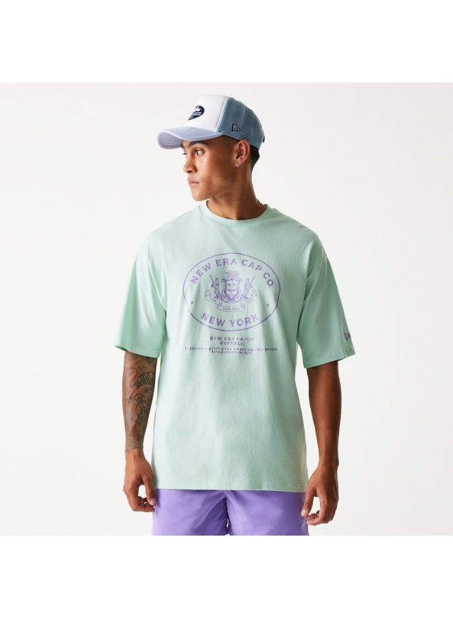 NEW ERA تي شيرت NE CREST GRPHC OS NEWERA PMG - Image 2