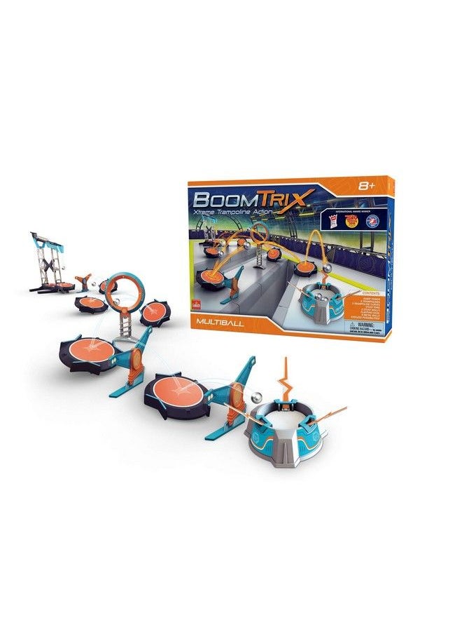 Goliath - Boomtrix Multiball Kinetic Metal Ball Chain Reaction Stunt Kit Fun Educational Stem - Image 1