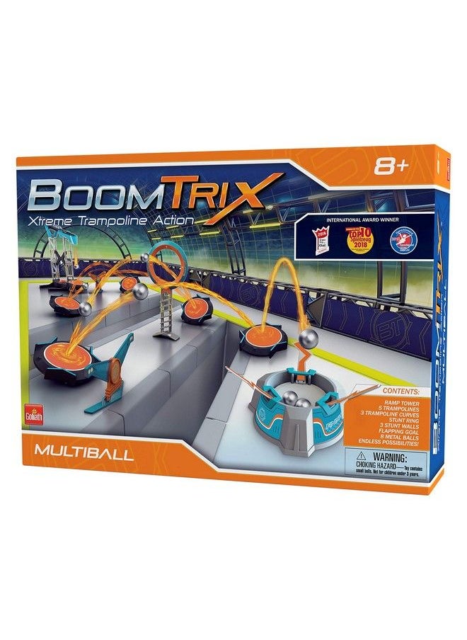 Goliath - Boomtrix Multiball Kinetic Metal Ball Chain Reaction Stunt Kit Fun Educational Stem - Image 1