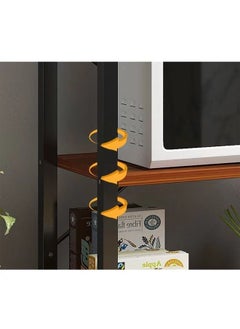 fashionhome 3 Tier Microwave Oven Stand Storage Cart with Metal Frame  - Image 5