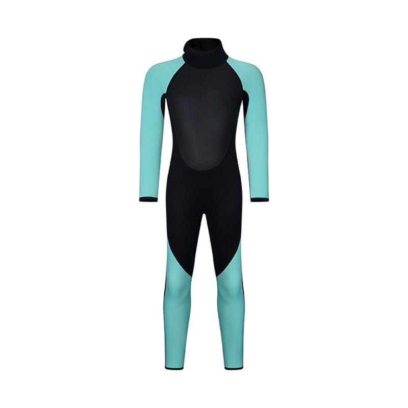 NEWAO Kids Wetsuit Perfect for Boys and Girls 3mm Thickness for Extra Warmth Neoprene Full Shorty Wet Suits in Cold Water for Surfing Swimming Diving Ideal Youth and Toddlers Surfing Wetsuit - Image 1