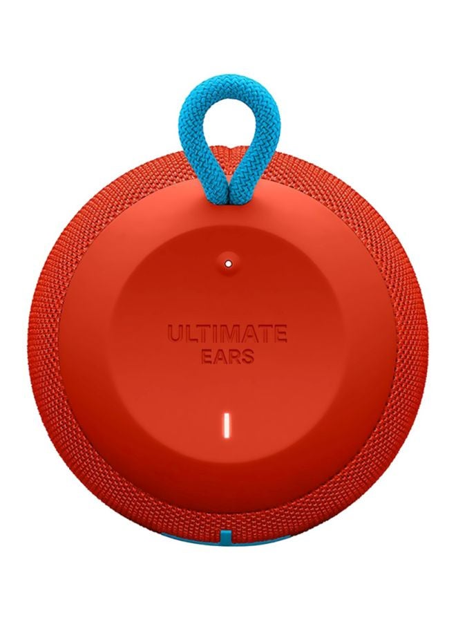 Logitech UE Wonderboom Bluetooth Speaker Orange/Blue - Image 2