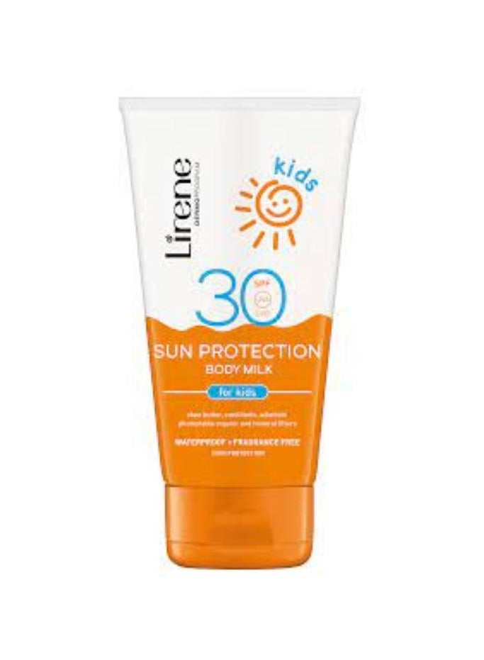 Lirene Sun Protection Body Milk 30spf For Kids 150ml