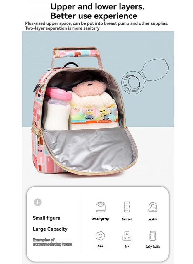 بيوينتي حقيبة الرضاعة الطبيعية متعددة الوظائف - حزمة عزل الحليب والحفاظ عليه - Image 5