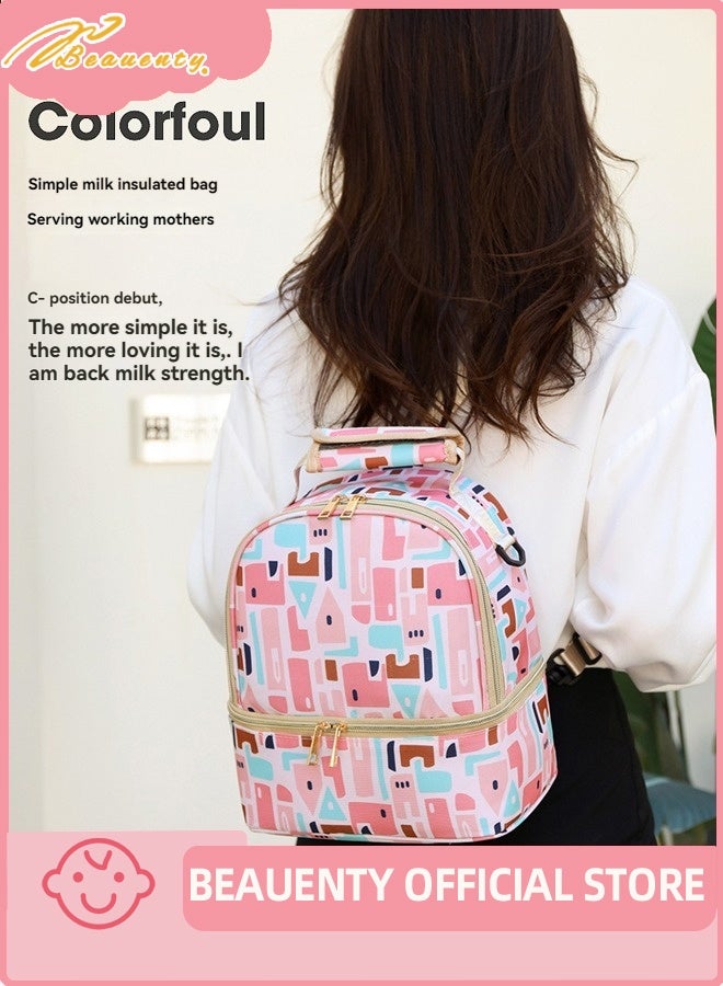 بيوينتي حقيبة الرضاعة الطبيعية متعددة الوظائف - حزمة عزل الحليب والحفاظ عليه - Image 2