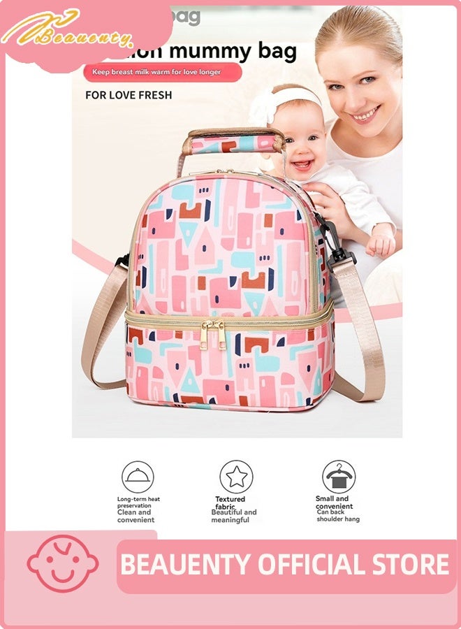 بيوينتي حقيبة الرضاعة الطبيعية متعددة الوظائف - حزمة عزل الحليب والحفاظ عليه - Image 1