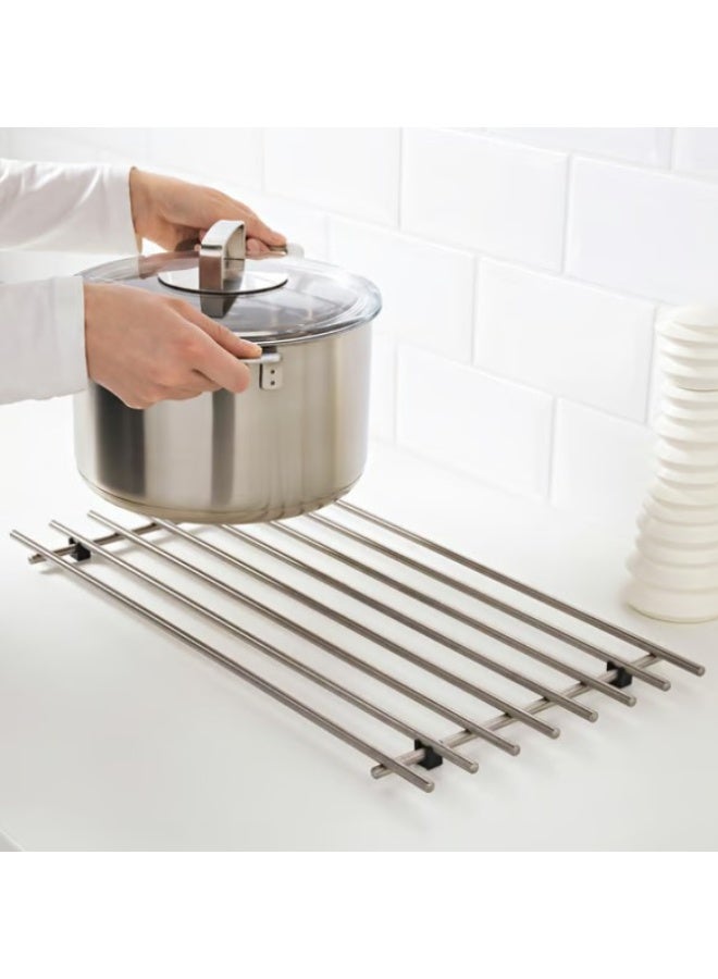 Trivet, stainless steel, 50x28 cm - Image 2