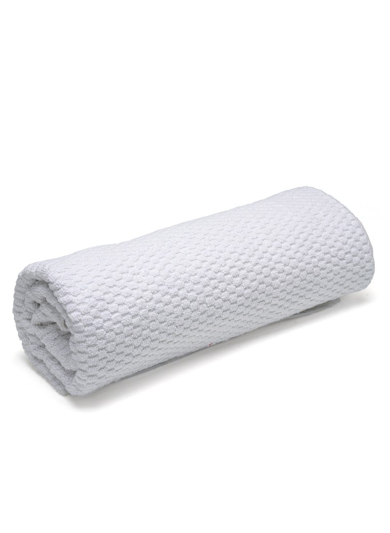 Home-Tex Design 4 Piece Set 100% Cotton 650 GSM Highly Absorbent Hotel Style Bath Towel Perfect for Home and SPA 70x140 cm - Image 5