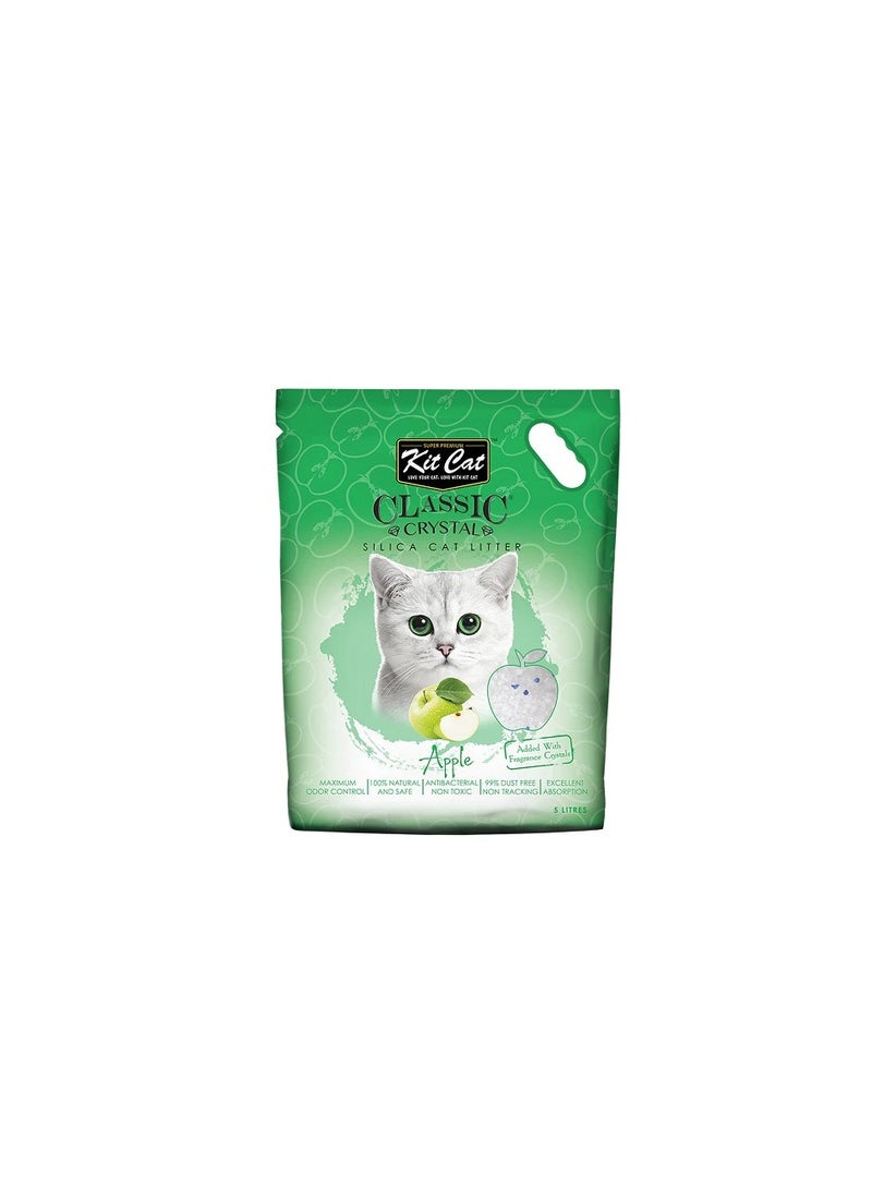 Kit Cat Classic Crystal Cat Litter Apple - Image 3