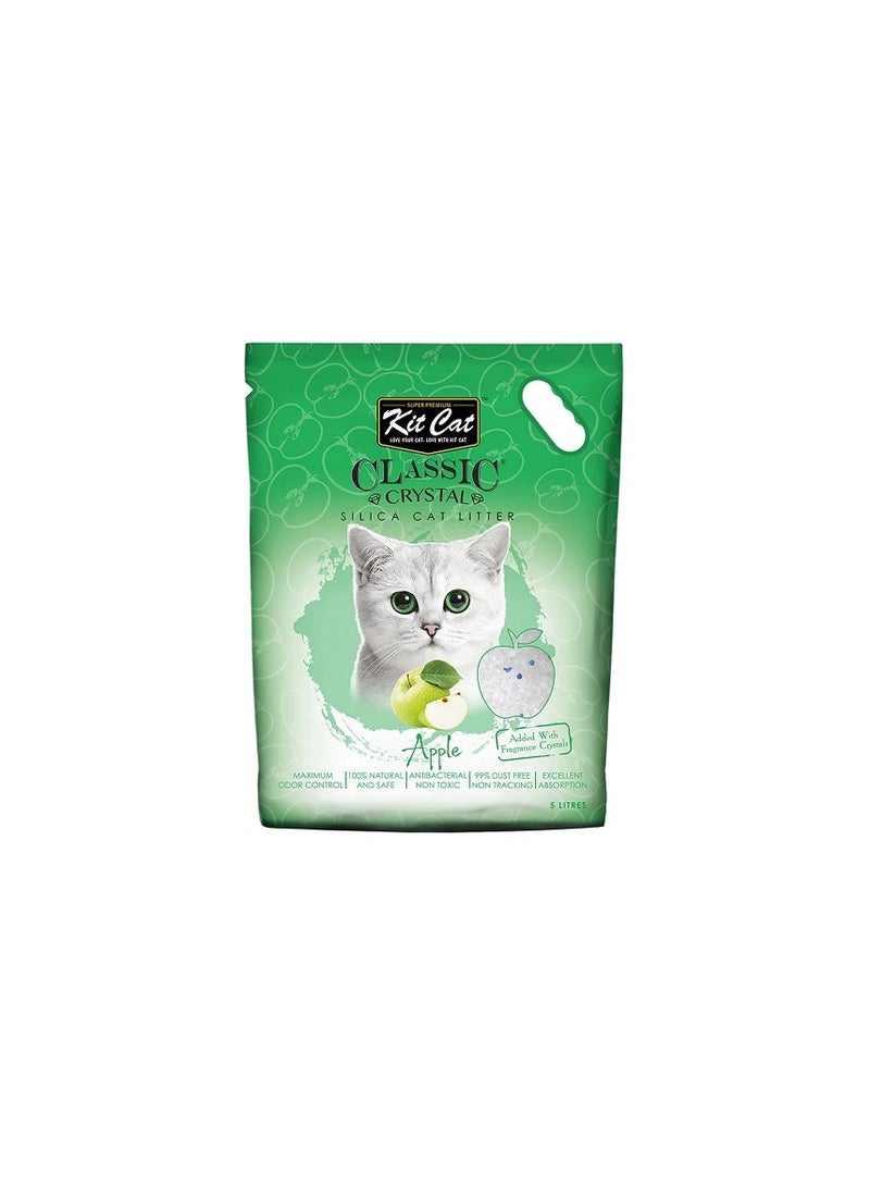 Kit Cat Classic Crystal Cat Litter Apple - Image 1
