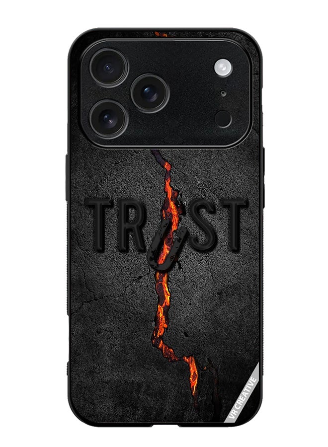 VR CREATIVE Protective Case Cover For Apple iPhone 17 Pro Max Trust Design Multicolour