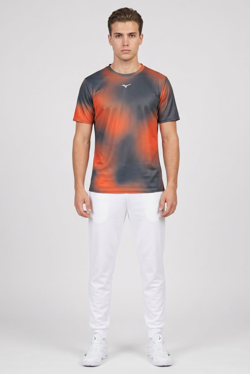 Mizuno Men Sportswear Fit Short Sleeve Training T-Shirt, Multicolor - Image 2