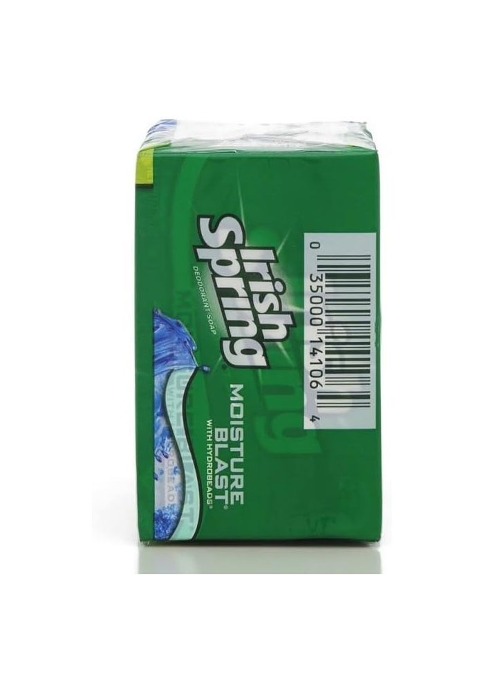 Irish Spring Moisture Blast Deodorant Soap - 3 Pack of 4 oz Bars - Image 2