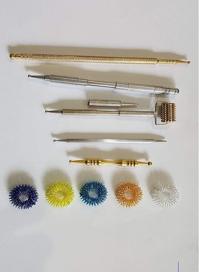 ACi Sujok Acupressure Probe Jimmy Multipurpose Set Diagnostic JimmyAnd Sujok Rings Set - Image 1