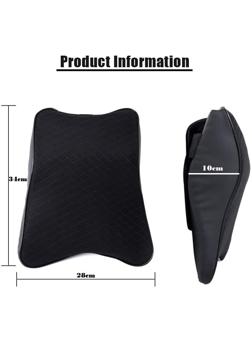 DBest Choice DBest Choice Car Neck Rest Pillow Ultrasoft Car Pillow for Comfortable Car Rides Superior Neck Support Cushion Relieves Neck Pain HiPer Foam Head Rest Pillow with Washable Velvet CoverBlack 2  - Image 4