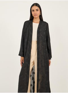 Styli Textured Regular Fit Long Sleeve Kimono  - Image 3