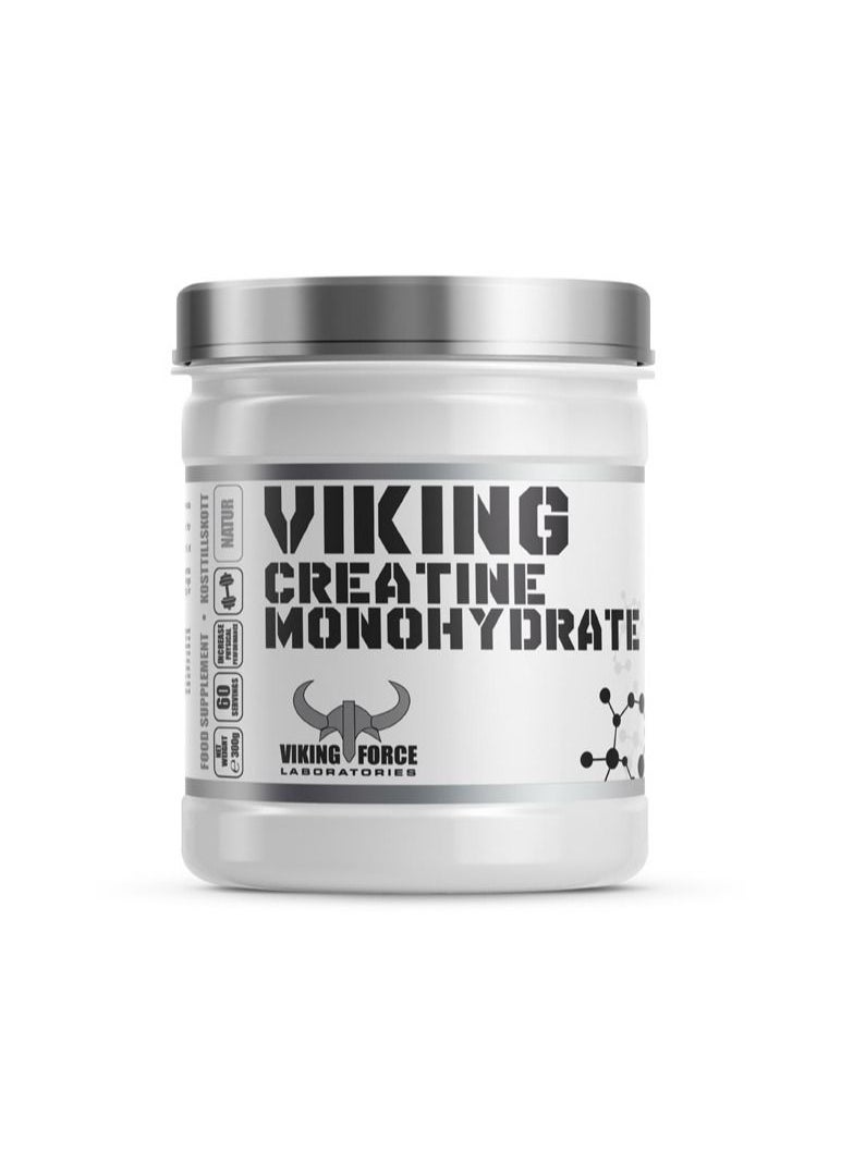 VIKING FORCE LABORATORIES - Viking Creatine Monohydrate Natural Flavour weight gainer 300g - Image 1