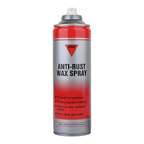 Aerol Anti-Rust Wax Spray for Mould Protection | Grade 225 (300gm/458ml) Green Coating | Quick Drying Thin Film Anti Rust Coating | Corrosion Inhibitor Spray | Protect Dies | Metal Protection - Image 2