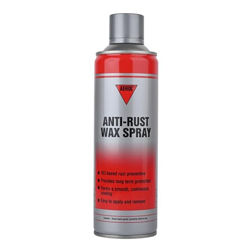 Aerol Anti-Rust Wax Spray for Mould Protection | Grade 225 (300gm/458ml) Green Coating | Quick Drying Thin Film Anti Rust Coating | Corrosion Inhibitor Spray | Protect Dies | Metal Protection - Image 1