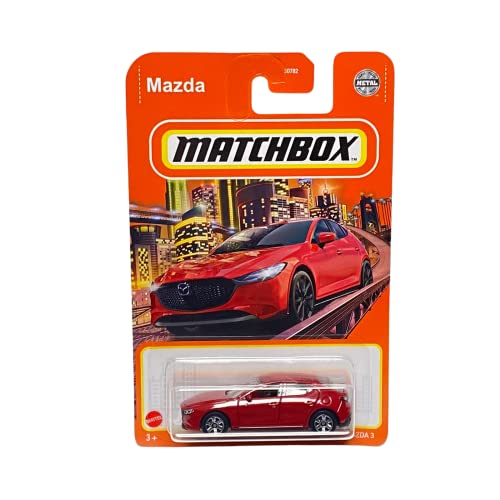Matchbox 2019 Mazda 3 (Red) - Image 3