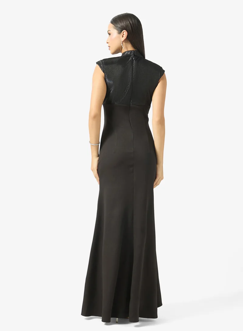 Namshi X  Shimmer Bodice Evening Dress for Women | Best Price UAE