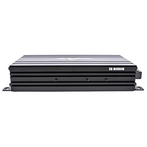 Skar Audio SK-M4004D Compact Full-Range Class D 4 Channel Car Amplifier, 400W - Image 2