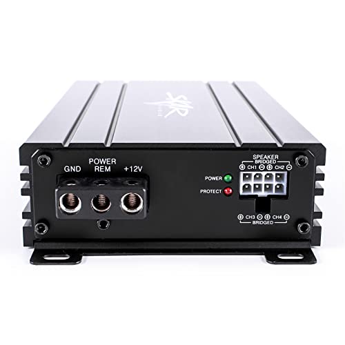 Skar Audio SK-M4004D Compact Full-Range Class D 4 Channel Car Amplifier, 400W - Image 4