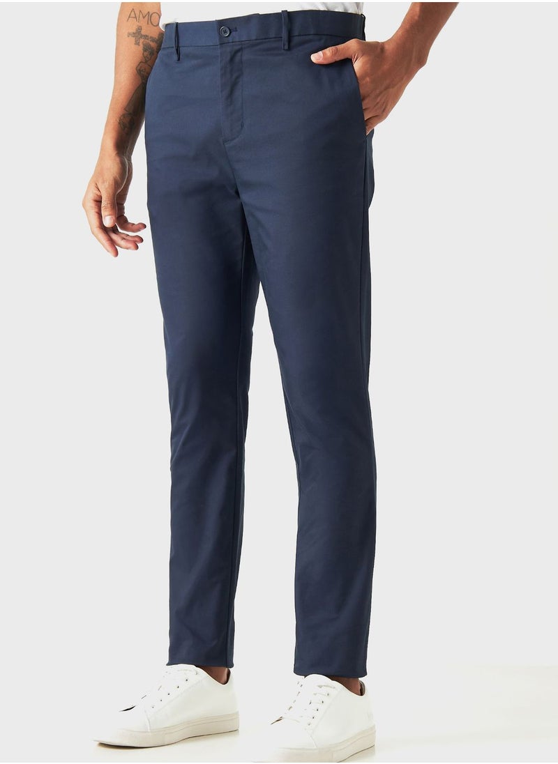 Iconic - Essential Slim Fit Pants - Image 1