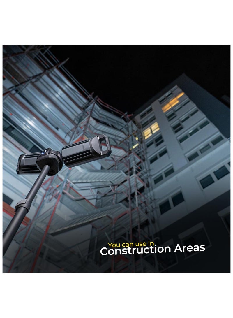 توبيز مصباح تخييم LED قابل لإعادة الشحن من توبي VIP 11 Pro بسعة 5000 مللي أمبير/ساعة - فانوس خارجي متعدد الوظائف للسيارة والسيارات الرياضية متعددة الاستخدامات والطرق الوعرة والنزهات الصحراوية والشواء والاستخدام في الحفلات - Image 3