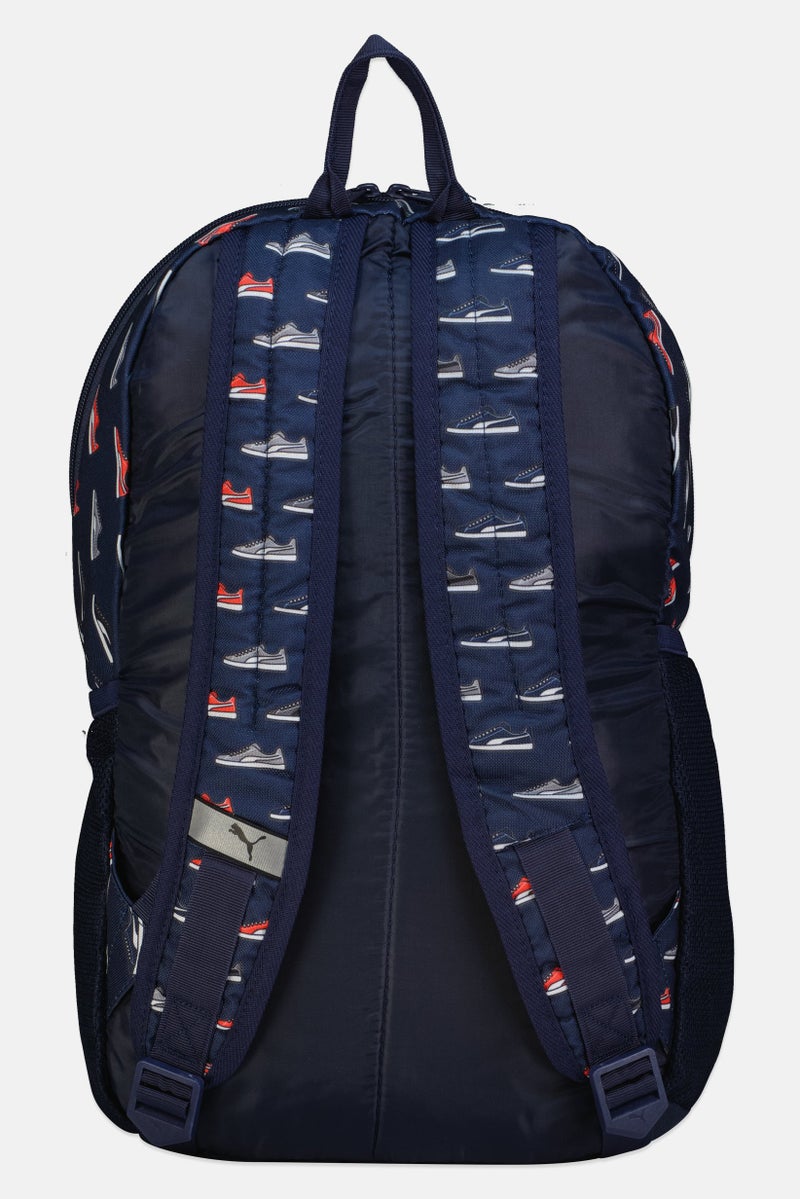 PUMA Men Allover Print Academy Backpack, Multicolor - Image 2