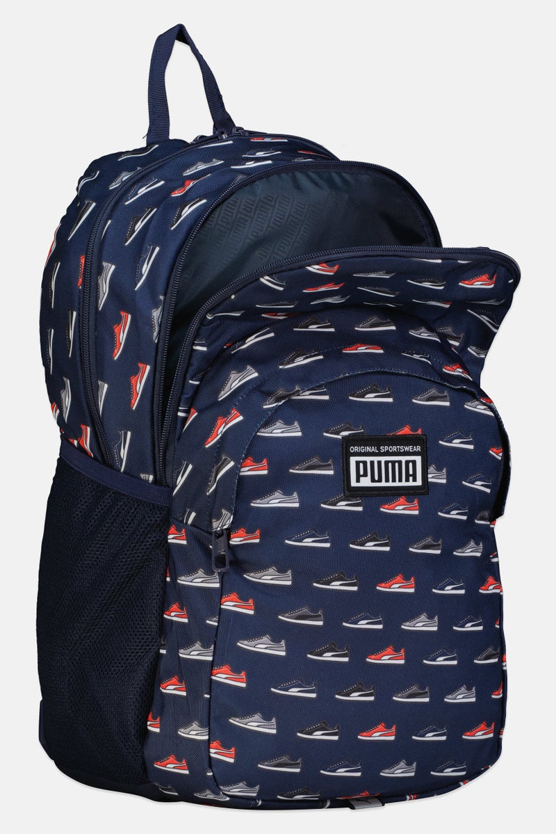 PUMA Men Allover Print Academy Backpack, Multicolor - Image 3
